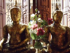 In The temple of The Golden Buddha