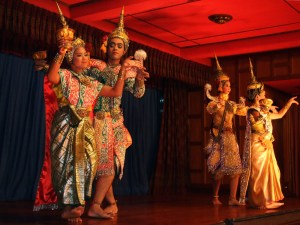 Traditional Thai dancing.