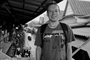 Me at Damnoen Saduak - The Floating Market