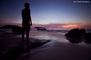 Patong Beach Sunset Selfie