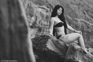 Larysa at Orcombe Point, Exmouth