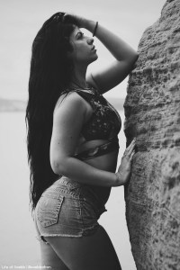 Larysa at Orcombe Point, Exmouth