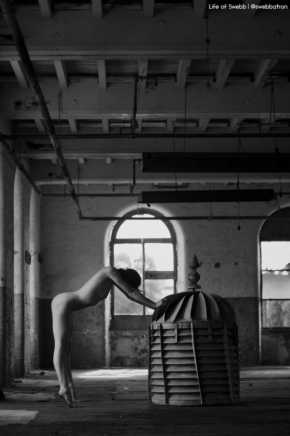 Urbex Art Nude with Marmalade.