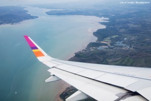 Flying out of Phuket