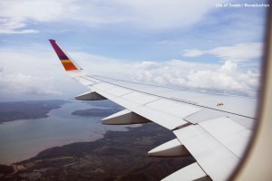 Flying out of Phuket