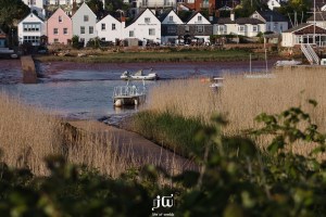 View to The Passage House Inn, Topsham