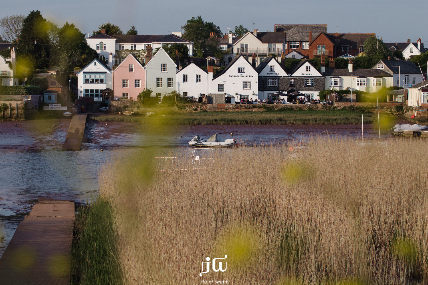 View to The Passage House Inn, Topsham