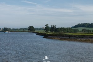 The Exe Cycle Trail to Powderham from The Turf Locks Hotel.