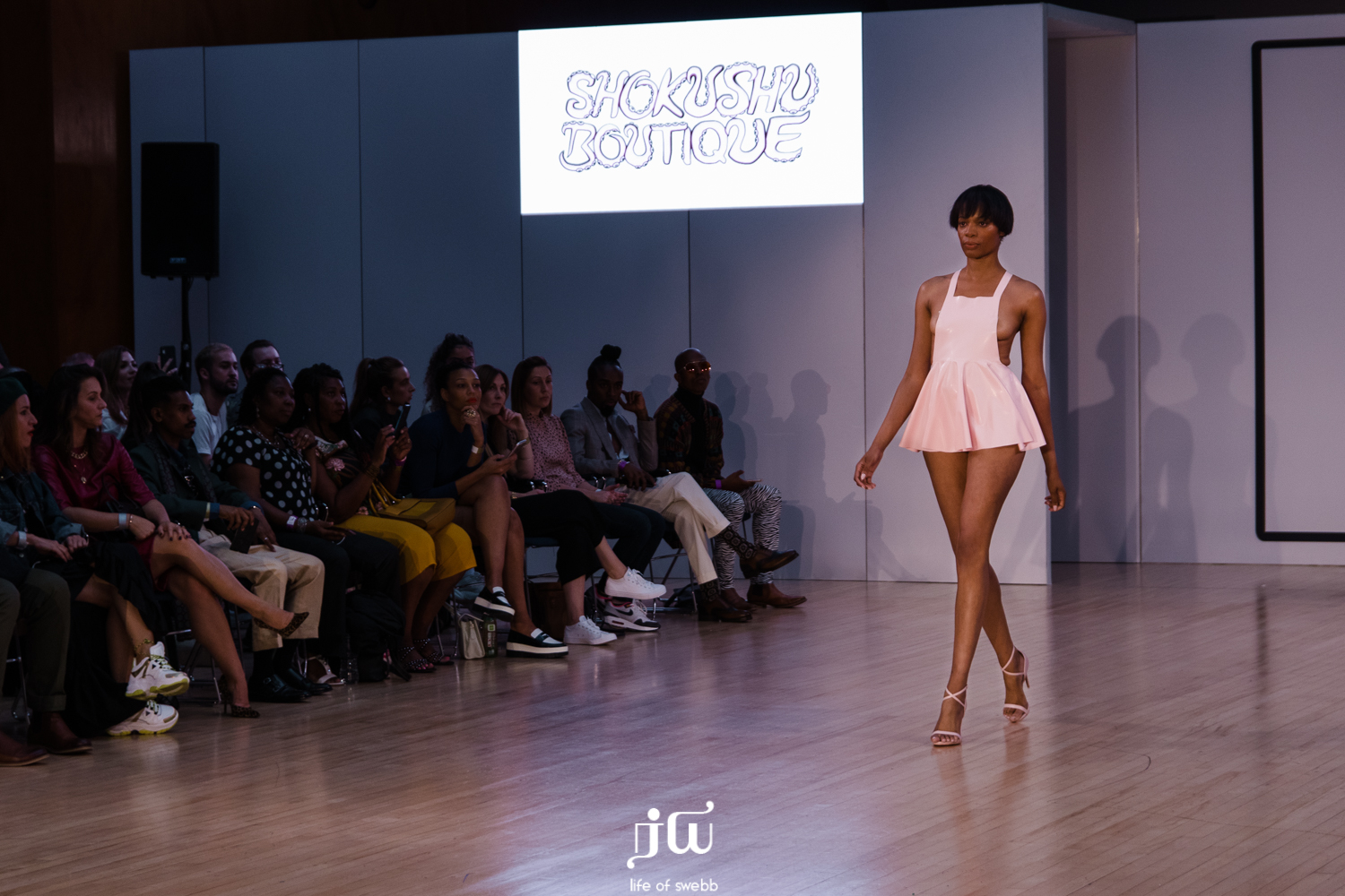 Natalie Nwagbo wearing Shokushu Boutique. Fashions Finest, 2019.